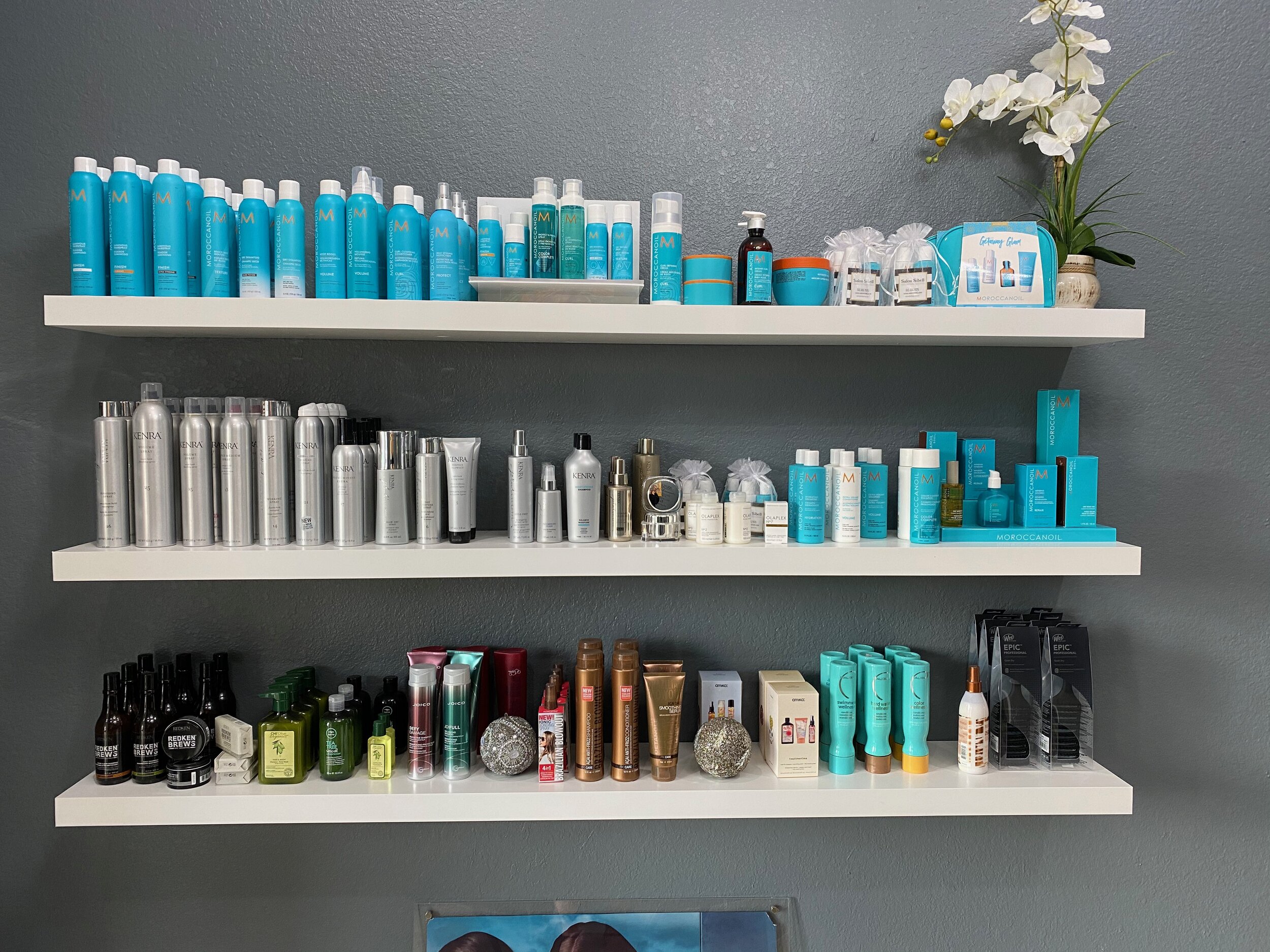 Salon location buildout photo 11
